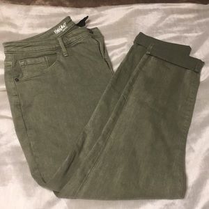 NWOT Mossimo olive green pants, size 16